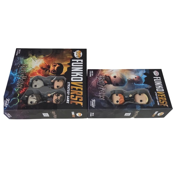 Funko Funkoverse Strategy Game Harry Potter 100 & 101 Expansion Set Bundle - Picture 2 of 6